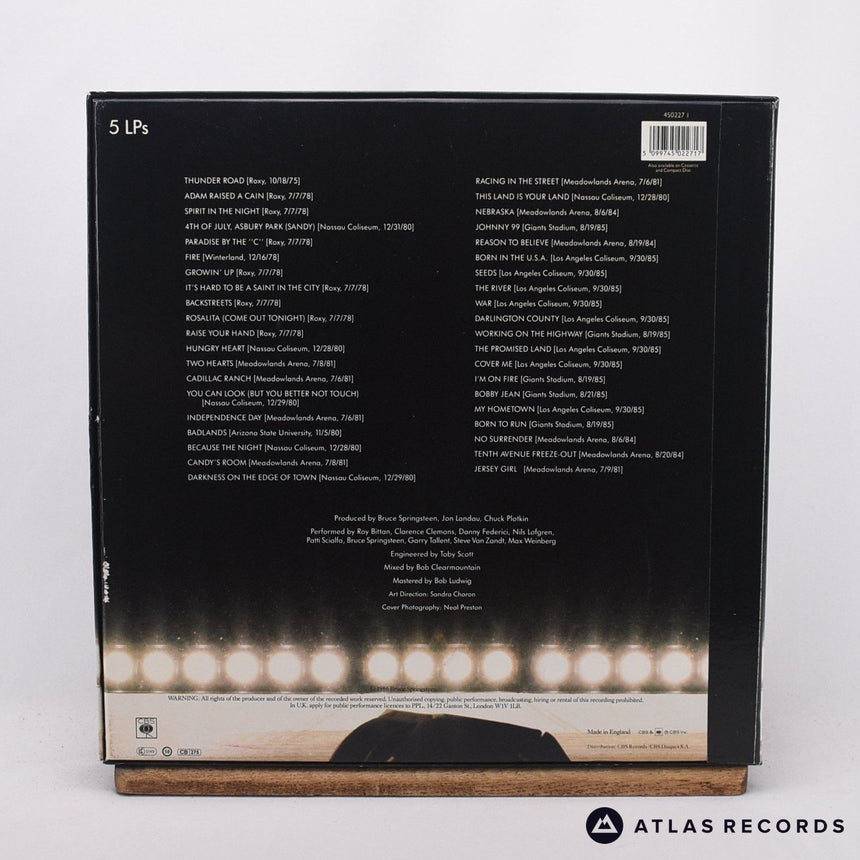 Bruce Springsteen & The E-Street Band - Live - 5 x LP Vinyl Record - EX/EX