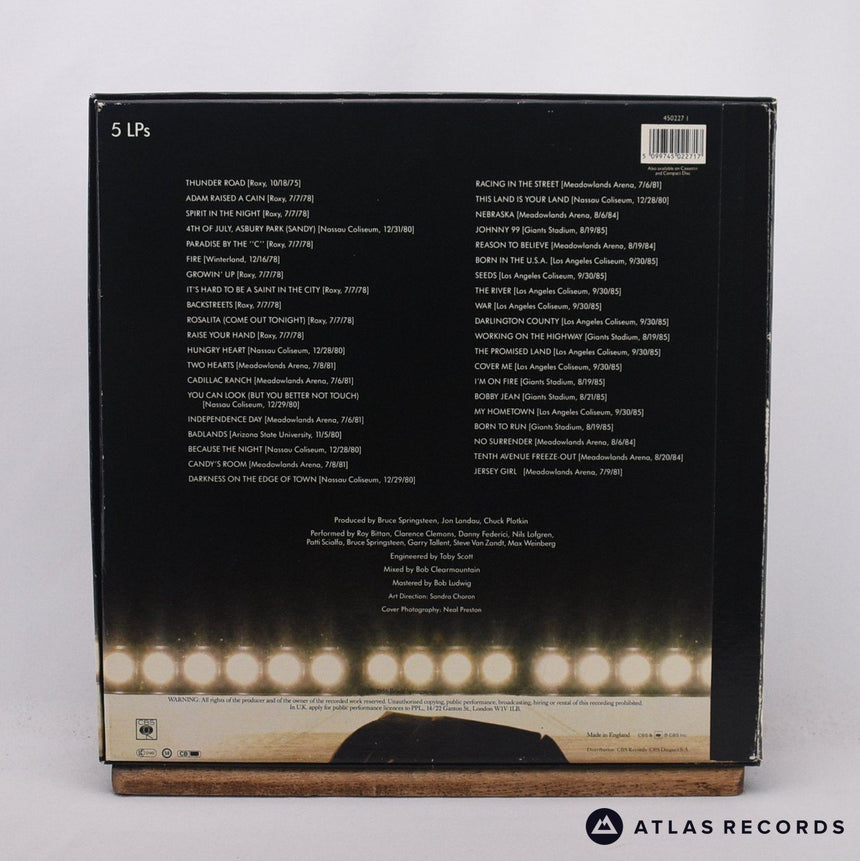 Bruce Springsteen & The E-Street Band - Live 1975-85 - 5 x LP Vinyl Record