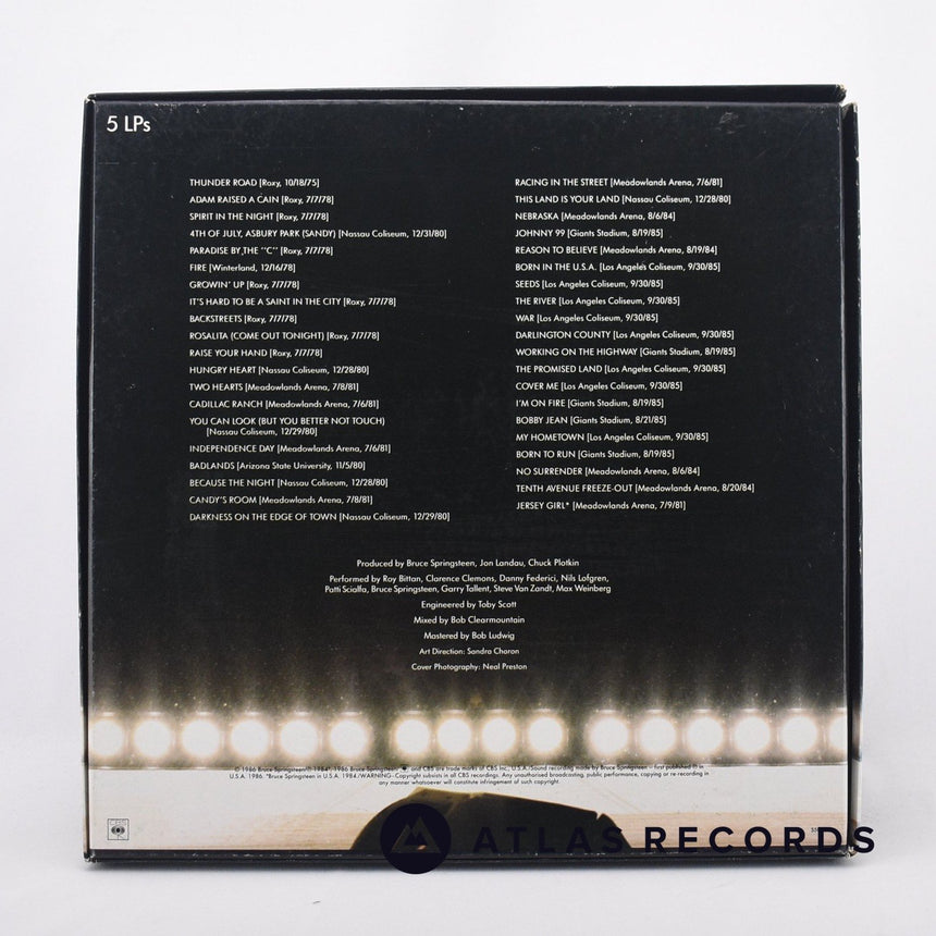 Bruce Springsteen & The E-Street Band - Live/1975-85 - 5 x LP Vinyl Record