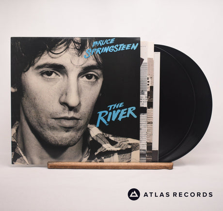 Bruce Springsteen The River Double LP Vinyl Record - Front Cover & Record