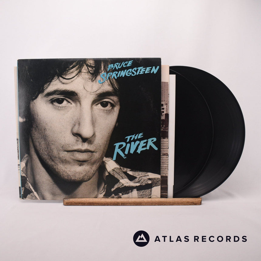 Bruce Springsteen The River 2 x LP Vinyl Record - Front Cover & Record