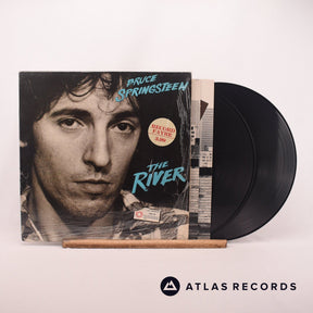 Bruce Springsteen The River 2 x LP Vinyl Record - Front Cover & Record