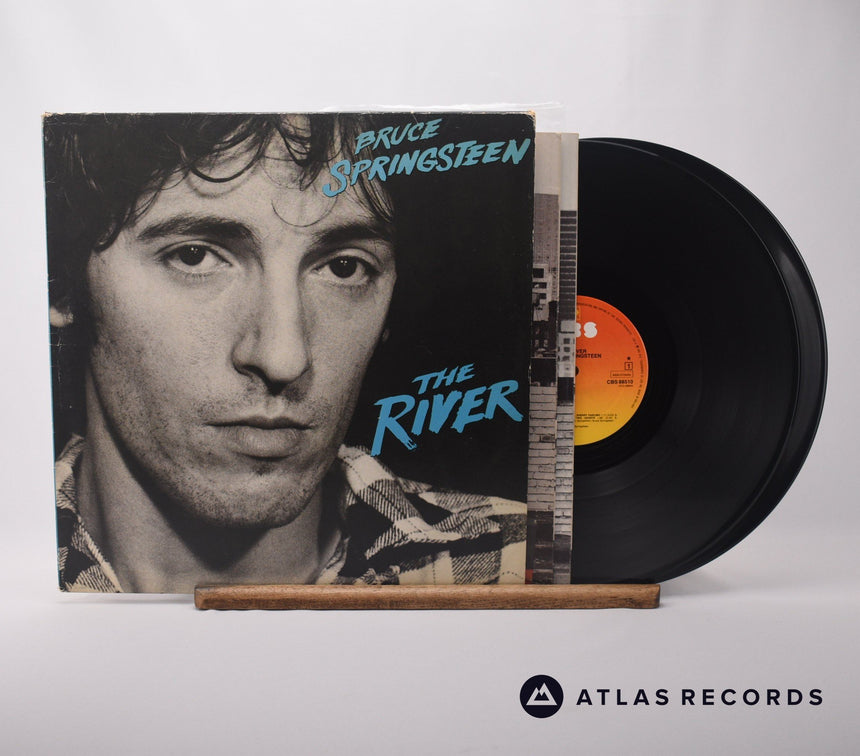 Bruce Springsteen The River Double LP Vinyl Record - Front Cover & Record