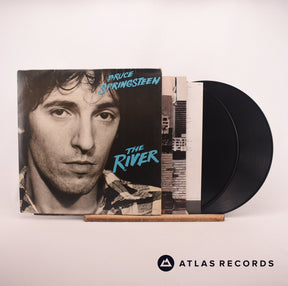 Bruce Springsteen The River 2 x LP Vinyl Record - Front Cover & Record