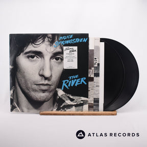 Bruce Springsteen The River 2 x LP Vinyl Record - Front Cover & Record