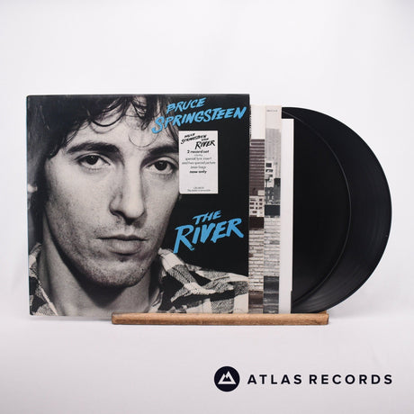 Bruce Springsteen The River 2 x LP Vinyl Record - Front Cover & Record