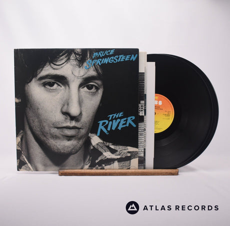 Bruce Springsteen The River Double LP Vinyl Record - Front Cover & Record