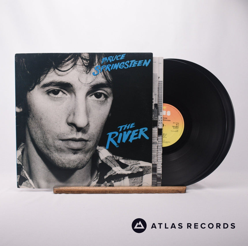 Bruce Springsteen The River Double LP Vinyl Record - Front Cover & Record