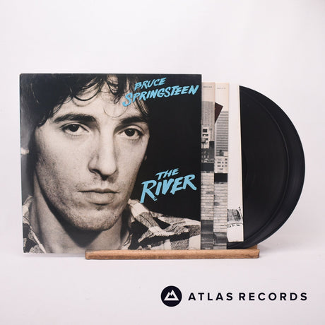 Bruce Springsteen The River 2 x LP Vinyl Record - Front Cover & Record