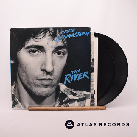 Bruce Springsteen The River 2 x LP Vinyl Record - Front Cover & Record