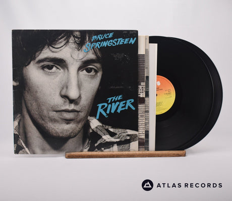 Bruce Springsteen The River Double LP Vinyl Record - Front Cover & Record