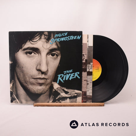 Bruce Springsteen The River 2 x LP Vinyl Record - Front Cover & Record