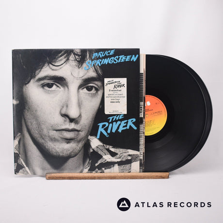 Bruce Springsteen The River 2 x LP Vinyl Record - Front Cover & Record