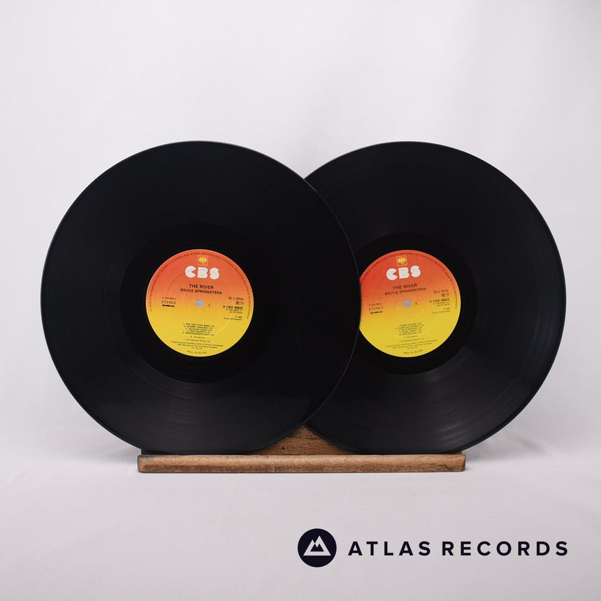 Bruce Springsteen - The River - Lyric Sheet 2 x LP Vinyl Record - VG+/EX