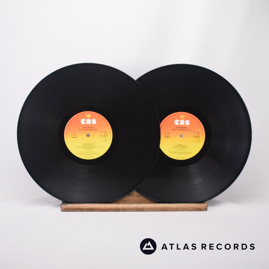 Bruce Springsteen - The River - Lyric Sheet 2 x LP Vinyl Record - EX/EX