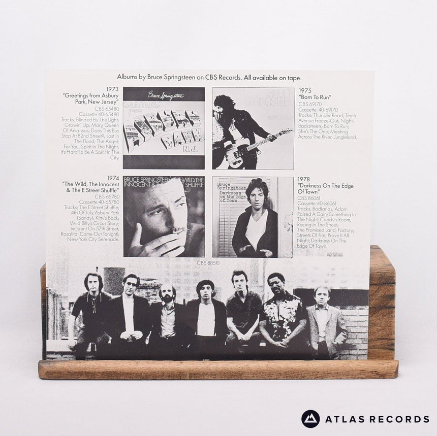 Bruce Springsteen - The River - Insert Lyric Sheet 2 x LP Vinyl Record - VG+/VG+
