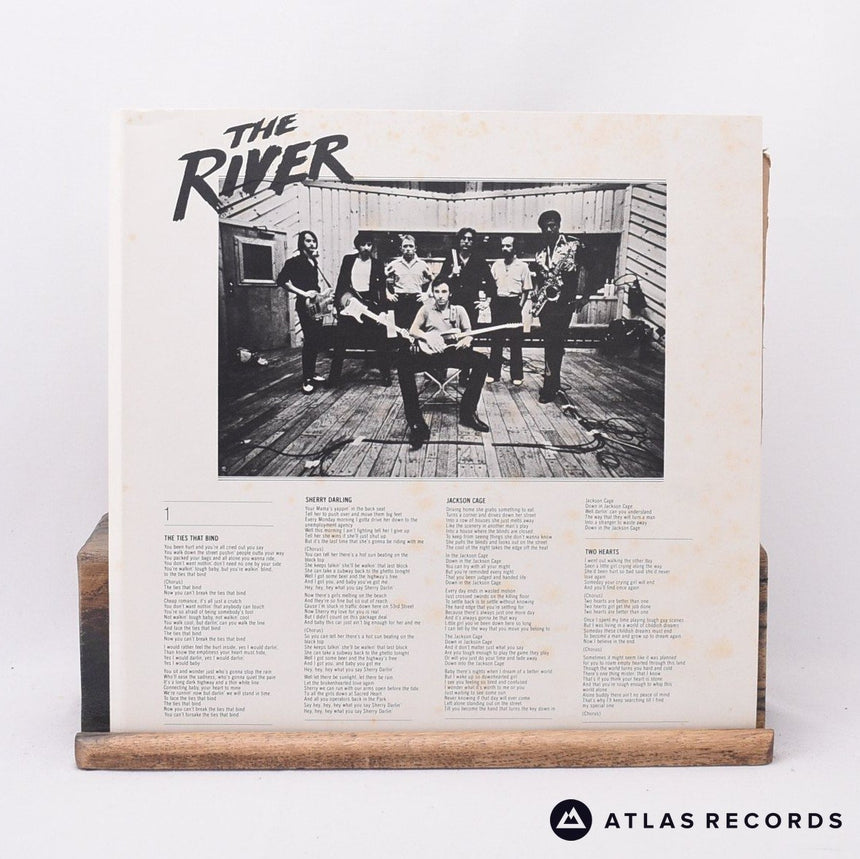 Bruce Springsteen - The River - Insert Lyric Sheet 2 x LP Vinyl Record - VG+/EX