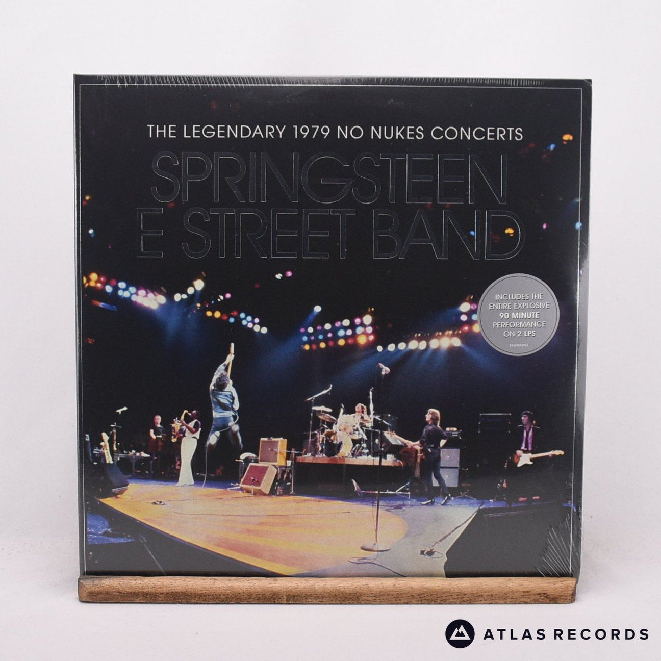 Bruce Springsteen & The E-Street Band The Legendary 1979 No Nukes Concerts 2 x LP Vinyl Record - Front Cover & Record