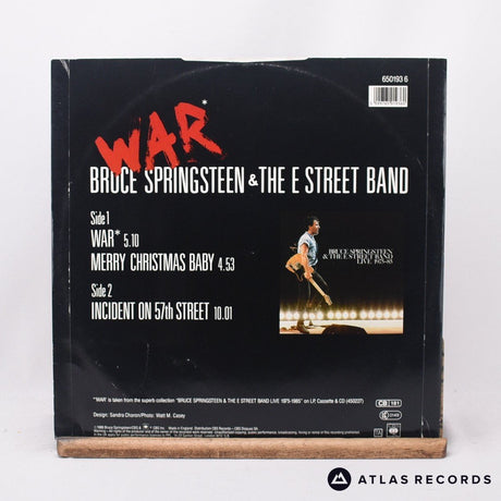 Bruce Springsteen & The E-Street Band - War - Damont 12" Vinyl Record - EX/VG+