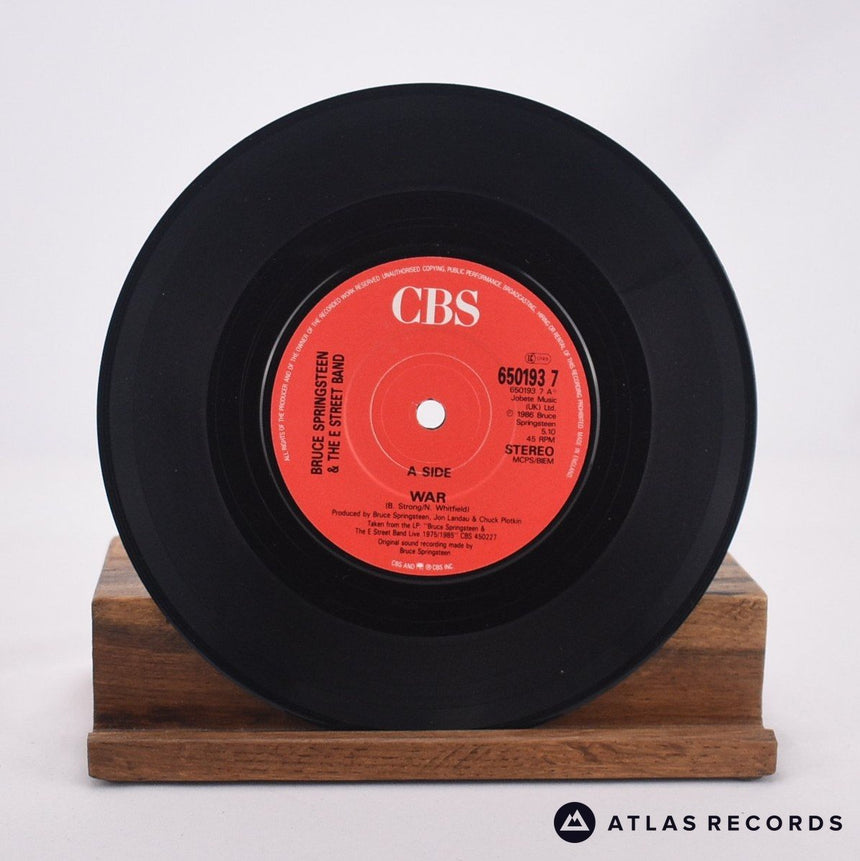 Bruce Springsteen & The E-Street Band - War - 7" Vinyl Record - VG+/VG+