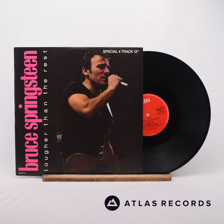 Bruce Springsteen Tougher Than The Rest 12" Vinyl Record - Front Cover & Record