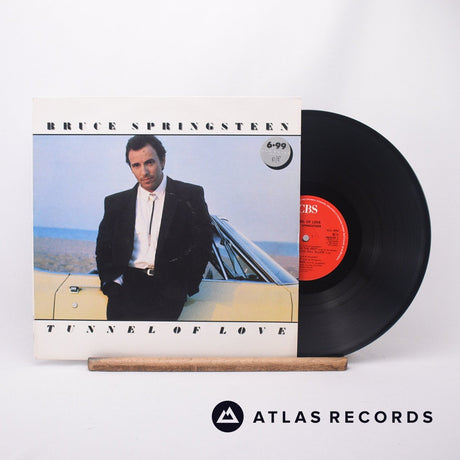 Bruce Springsteen Tunnel Of Love LP Vinyl Record - Front Cover & Record