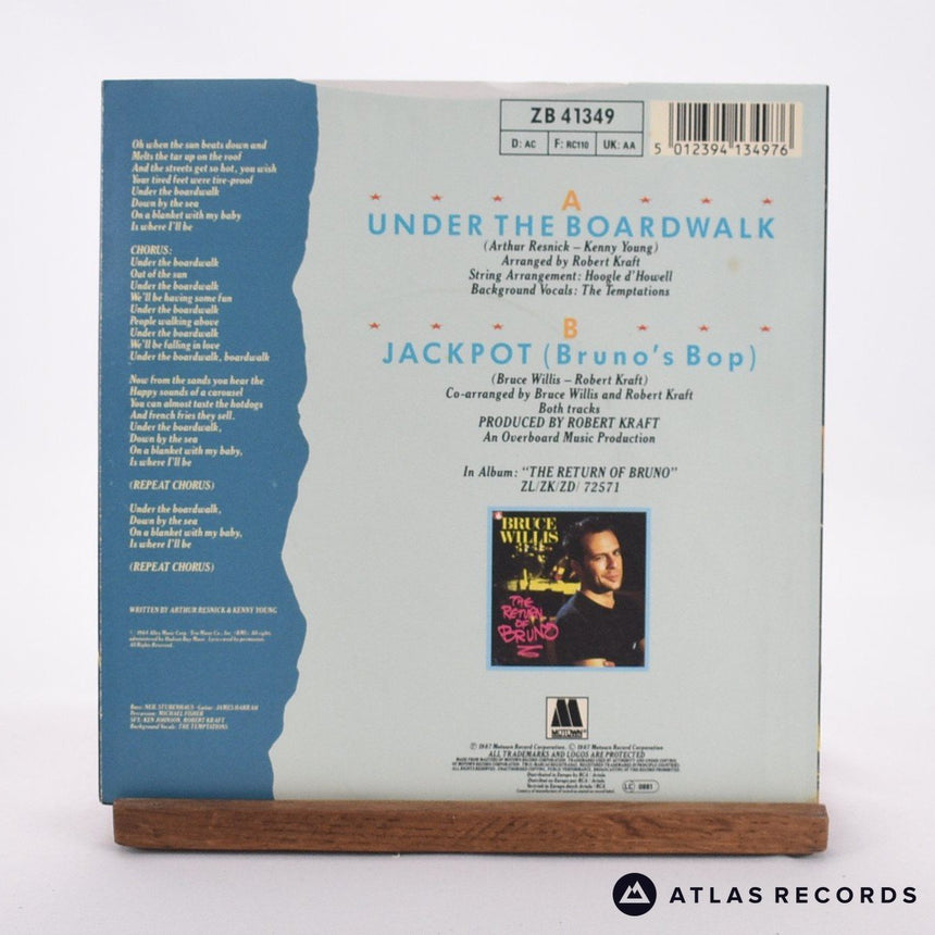 Bruce Willis - Under The Boardwalk - 7" Vinyl Record - EX/EX