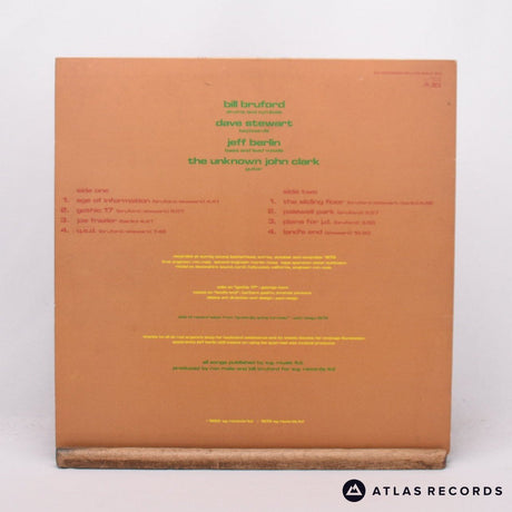 Bruford - Gradually Going Tornado - LP Vinyl Record - EX/EX