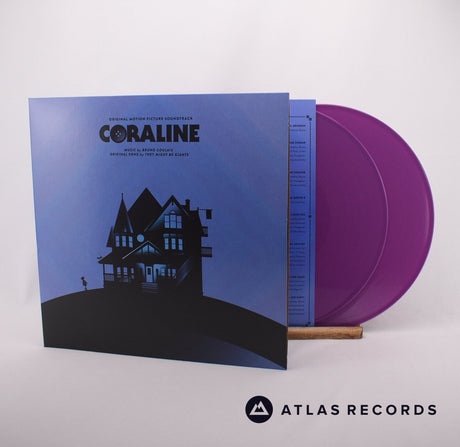 Bruno Coulais Coraline 2 x LP Vinyl Record - Front Cover & Record