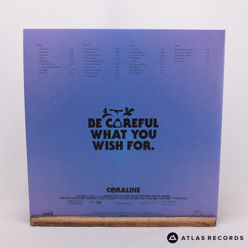 Bruno Coulais - Coraline - Purple Insert 2 x LP Vinyl Record - NM/NM