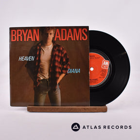 Bryan Adams Heaven 7" Vinyl Record - Front Cover & Record