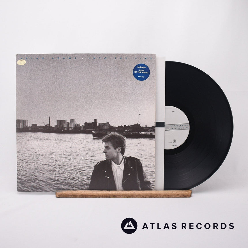 Bryan Adams - Into The Fire - A/1 B//3 LP Vinyl Record - EX/EX