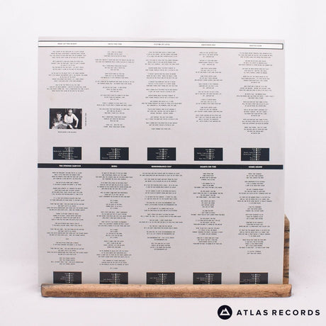 Bryan Adams - Into The Fire - Lyric Sheet LP Vinyl Record - EX/EX