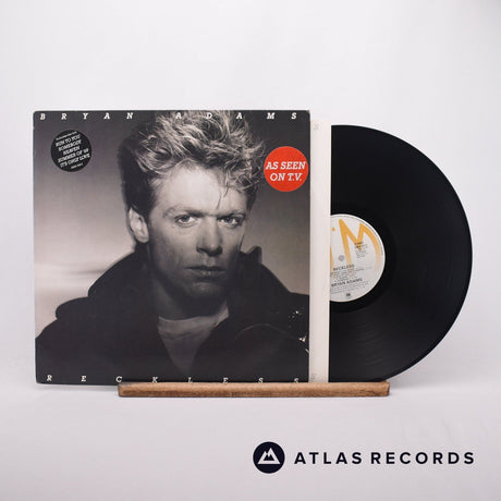 Bryan Adams Reckless LP Vinyl Record - Front Cover & Record