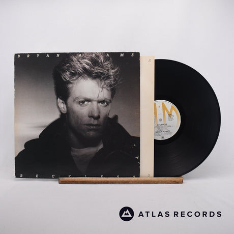 Bryan Adams Reckless LP Vinyl Record - Front Cover & Record