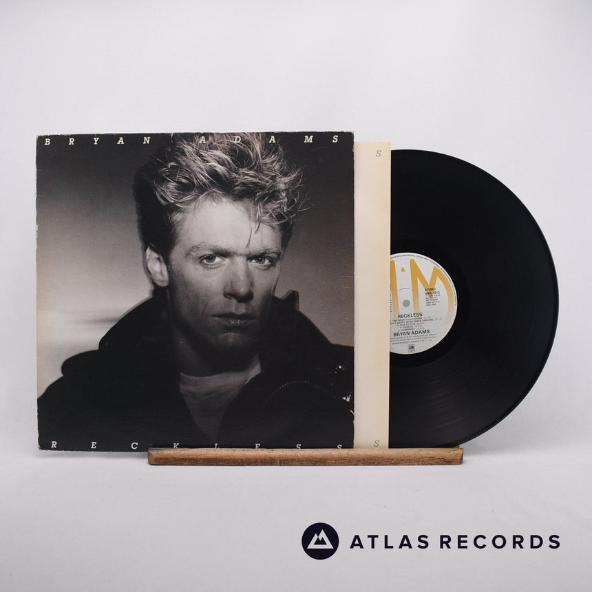 Bryan Adams Reckless LP Vinyl Record - Front Cover & Record