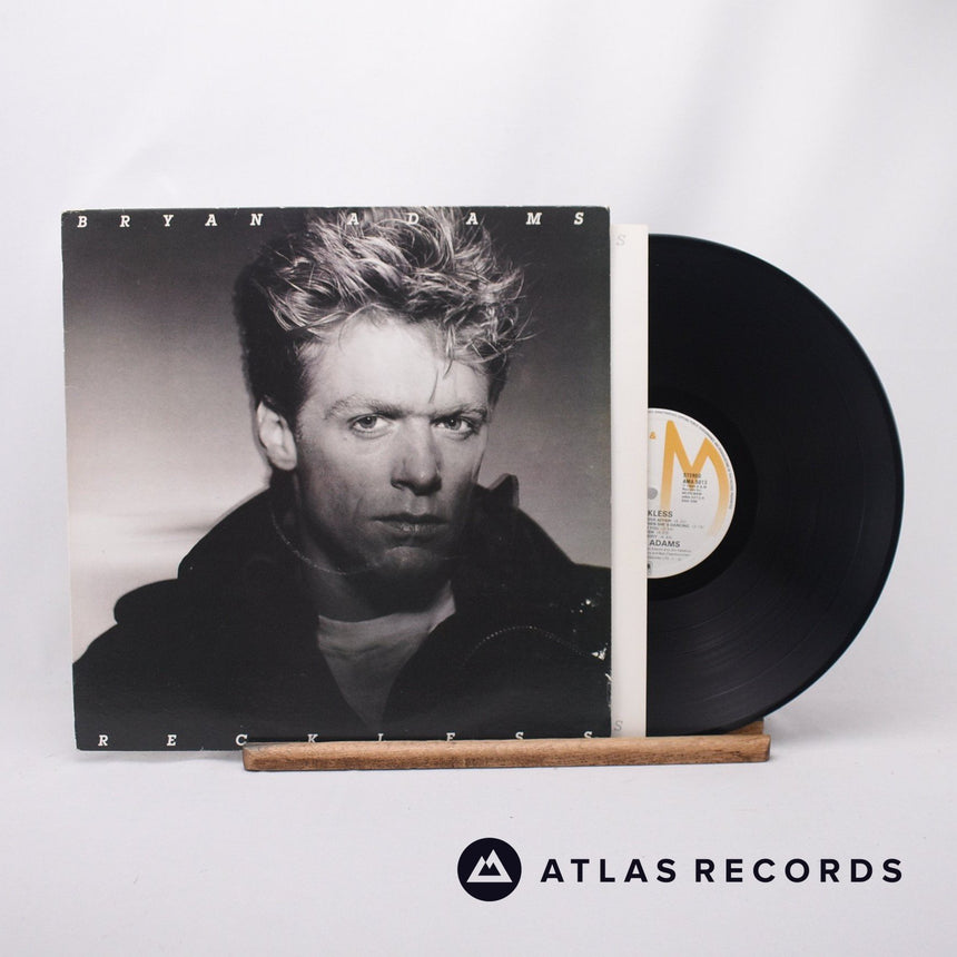 Bryan Adams Reckless LP Vinyl Record - Front Cover & Record