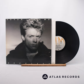 Bryan Adams Reckless LP Vinyl Record - Front Cover & Record