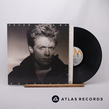 Bryan Adams Reckless LP Vinyl Record - Front Cover & Record
