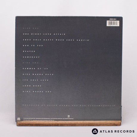 Bryan Adams - Reckless - Reissue LP Vinyl Record - EX/EX