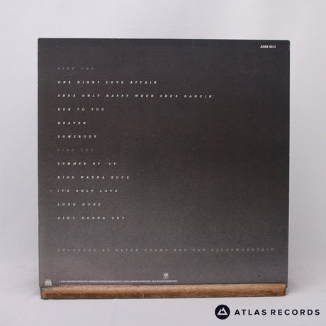 Bryan Adams - Reckless - Reissue LP Vinyl Record - EX/EX