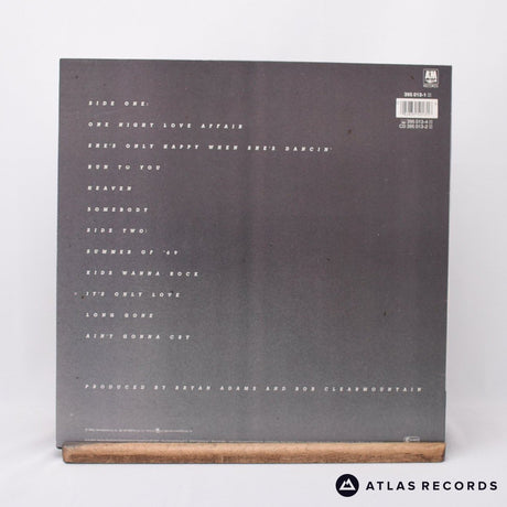 Bryan Adams - Reckless - Reissue LP Vinyl Record - EX/VG+