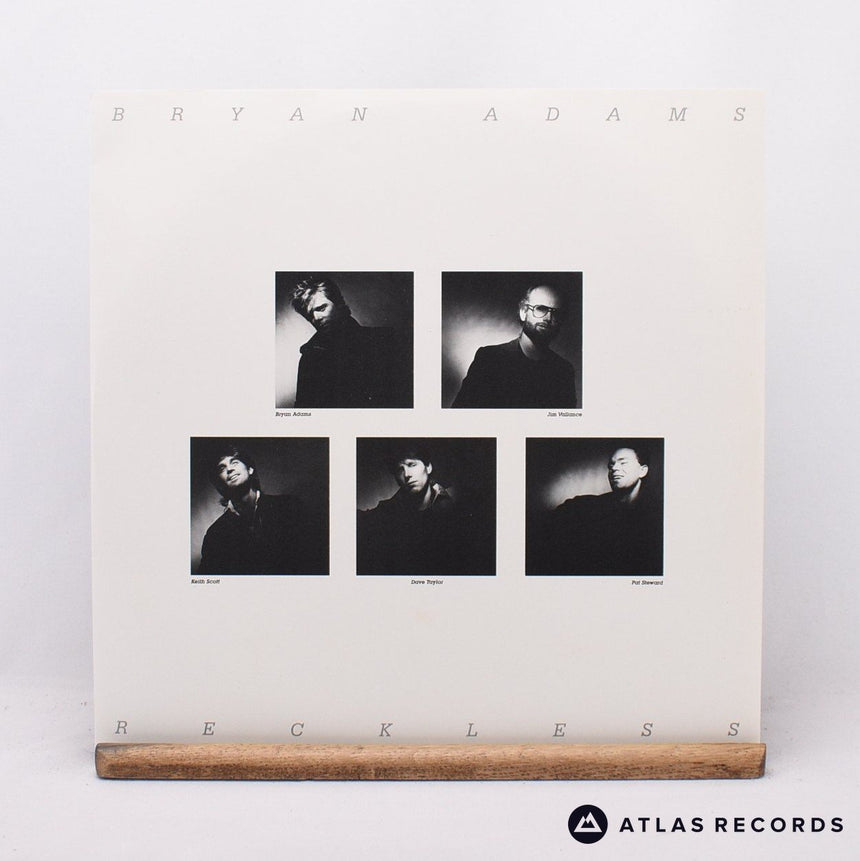 Bryan Adams - Reckless - Bilbo Reissue LP Vinyl Record - EX/EX
