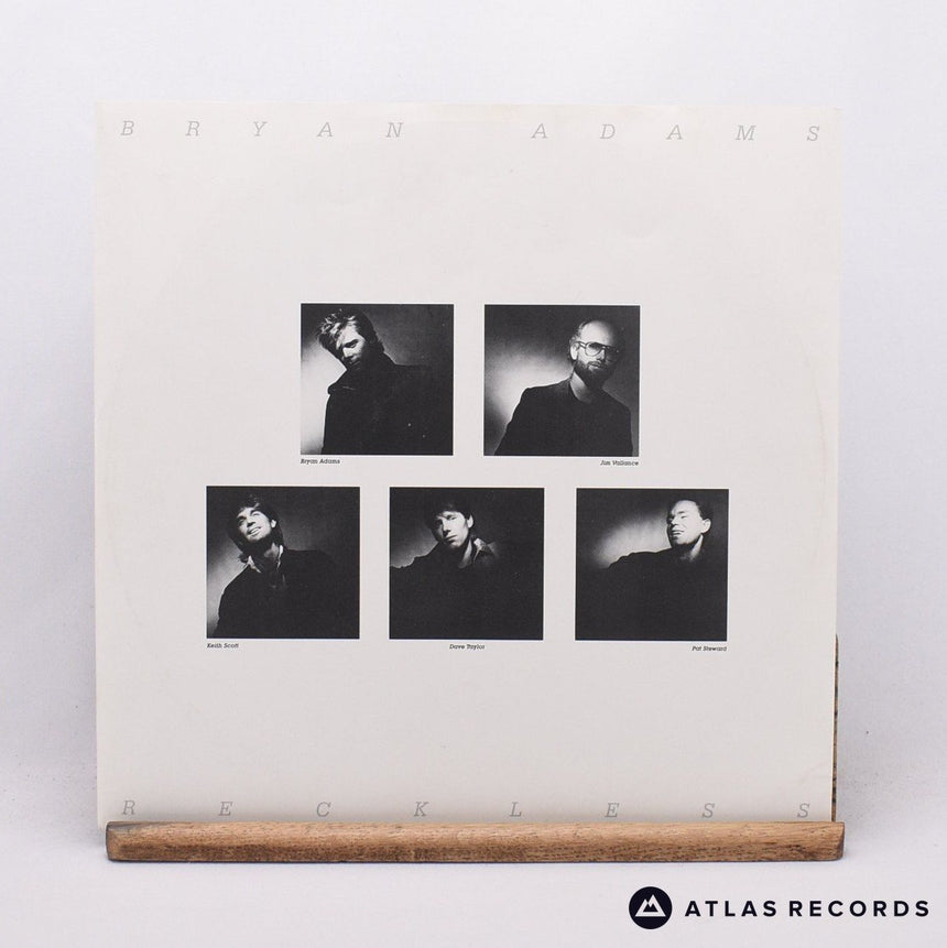 Bryan Adams - Reckless - Bilbo Reissue LP Vinyl Record - VG+/EX