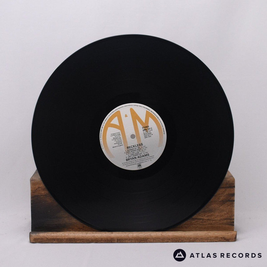 Bryan Adams - Reckless - Reissue LP Vinyl Record - EX/EX