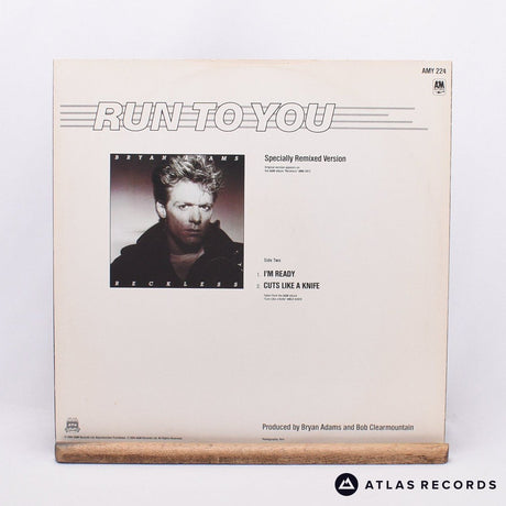 Bryan Adams - Run To You - 12" Vinyl Record - EX/EX