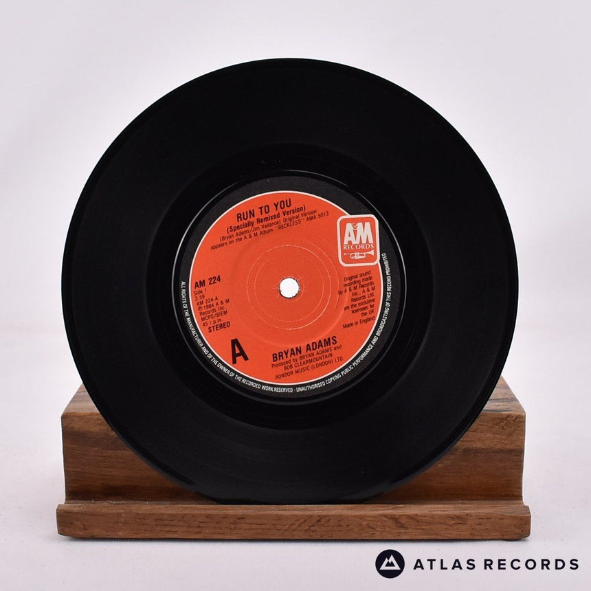 Bryan Adams - Run To You - 7" Vinyl Record - EX/EX