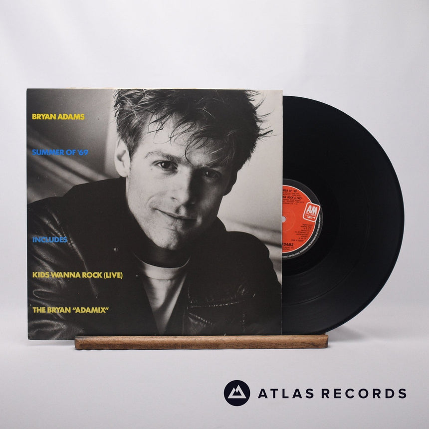 Bryan Adams Summer Of '69 12" Vinyl Record - Front Cover & Record