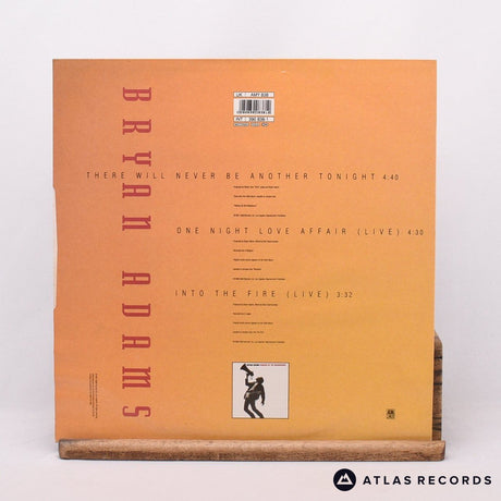 Bryan Adams - There Will Never Be Another Tonight - 12" Vinyl Record - EX/VG+