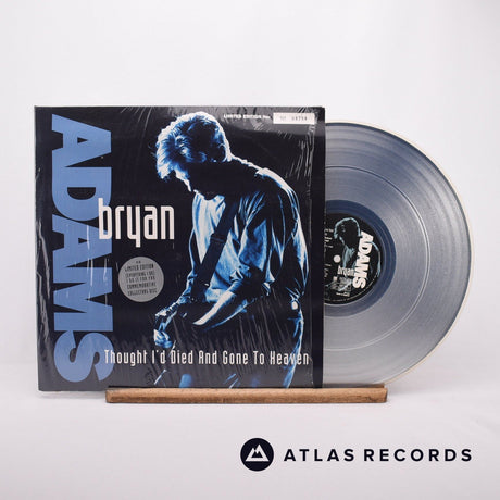 Bryan Adams Thought I'd Died And Gone To Heaven 12" Vinyl Record - Front Cover & Record